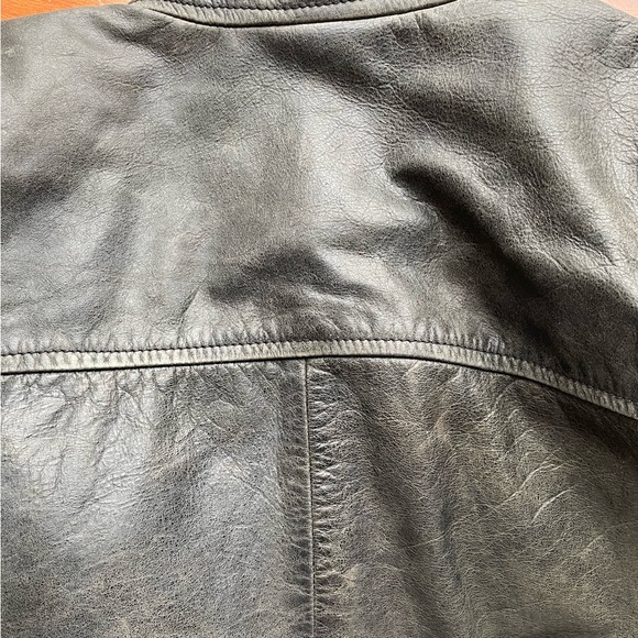 Lucky Brand Bonneville Leather Jacket size M - Picture 7 of 8